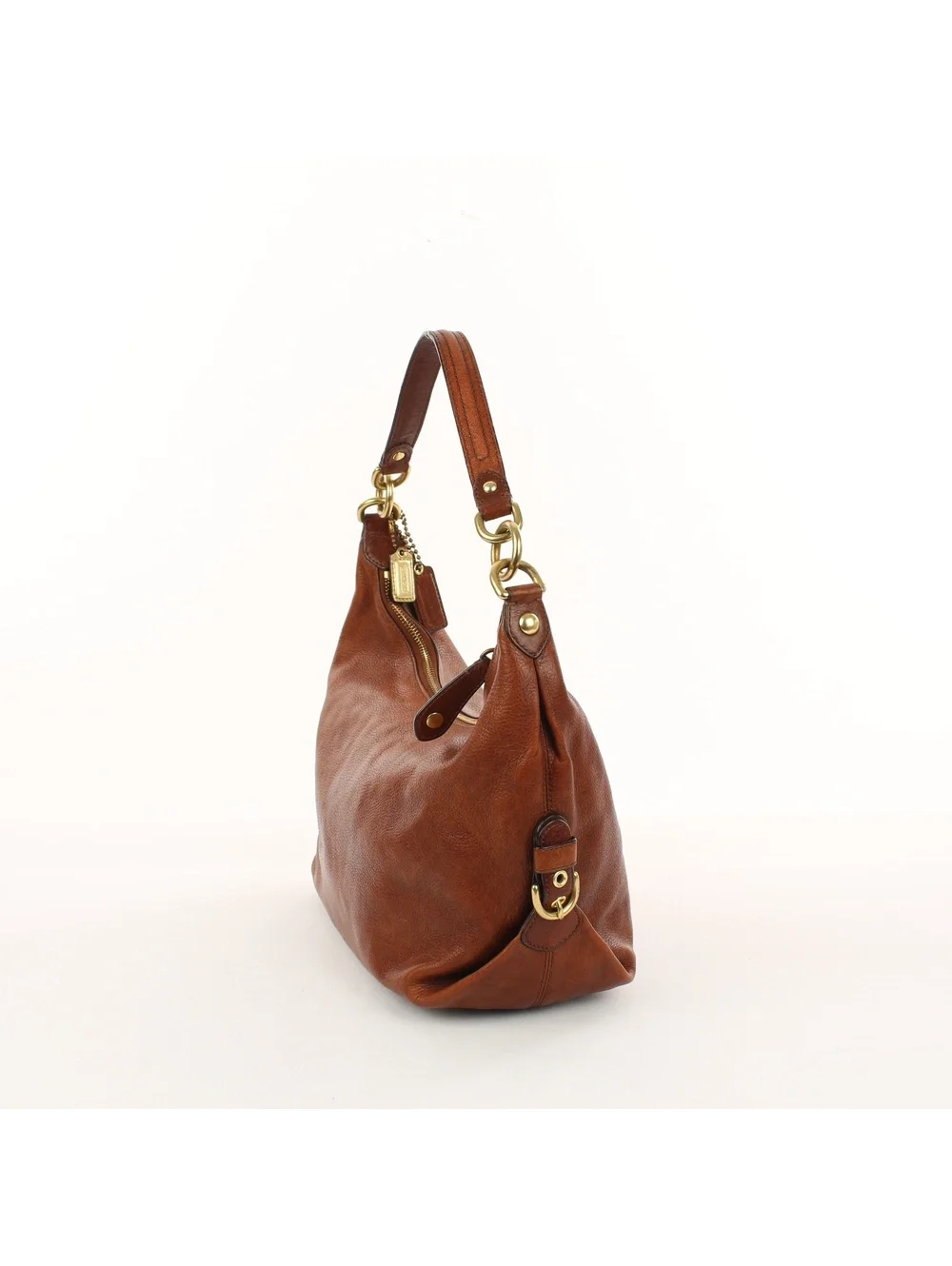 Coach Y2K Madison Hailey Brown Leather Hobo Bag 14304